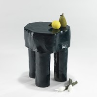 <a href="https://www.galeriegosserez.com/artistes/salomon-celine.html">Céline Salomon</a> - Owen - 3 legs stool
